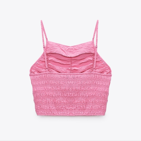 Zara draped crop top - Picture 2 of 8